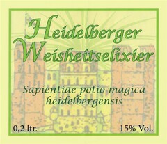 Heidelberger Weisheitselixier Sapientiae potio magica heidelbergensis