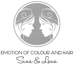 EMOTION OF COLOUR AND HAIR Sina & Lena