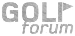 GOLF forum