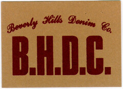 Beverly Hills Denim Co. B.H.D.C.