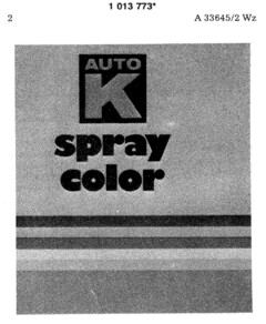 AUTO K spray color