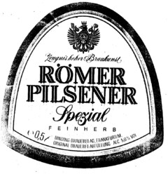 RÖMER PILSENER Spezial