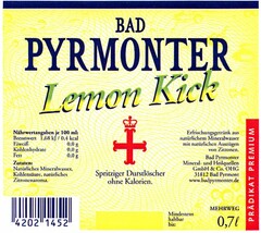 BAD PYRMONTER Lemon Kick