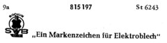 SWB BOCHUM "Ein Markenzeichen für Elektroblech"