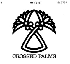 CROSSED PALMS