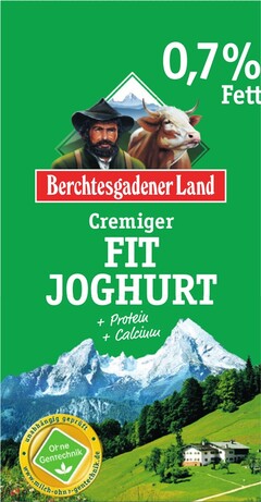 Berchtesgadener Land Cremiger FIT JOGHURT