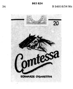 Comtessa SCHWARZE CIGARETTEN