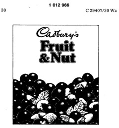 Cadbury`s FRUIT&NUT