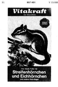 Vitakraft Streifenhörnchen und Eichhörnchen