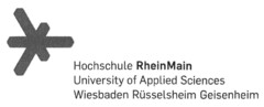 Hochschule RheinMain University of Applied Sciences Wiesbaden Rüsselsheim Geisenheim