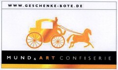 WWW.GESCHENKE-BOTE.DE MUND & ART CONFISERIE