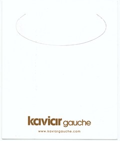 kaviar gauche www.kaviargauche.com