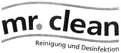 mr. clean Reinigung und Desinfektion