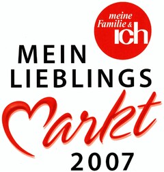 MEIN LIEBLINGS Markt 2007