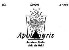 Apollinaris Aus dieser Quelle trinkt die Welt!