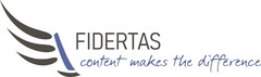 FIDERTAS content makes the difference