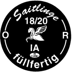 Saitlinge füllfertig