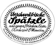 Urschwäbische Spätzle