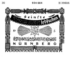 NÜRNBERG feinste lebkuchen