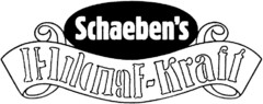 Schaeben's ... Kraft