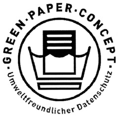 GREEN PAPER CONCEPT Umweltfreundlicher Datenschutz