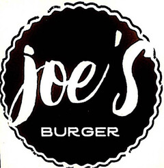 joe'S BURGER