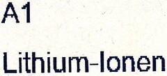 A1 Lithium-Ionen