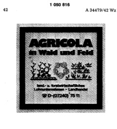 AGRICOLA in Wald und Feld