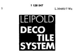 LEIPOLD DECO TILE SYSTEM