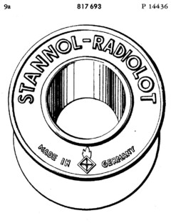 STANNOL-RADIOLOT MADE IN GERMANY