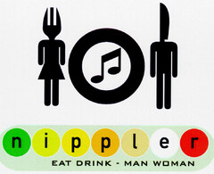 nippler EAT DRINK - MAN WOMAN