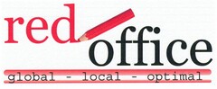 red office global - local - optimal