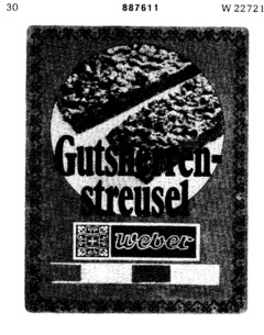 Gutsherren-streusel Weber