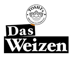 TOSHI`S Das Weizen BREWED IN GERMANY