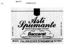 Baccarat Asti Spumante