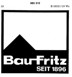 Bau-Fritz SEIT 1896