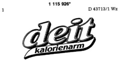 deit kalorienarm