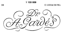 Dr. A. Gardé`s