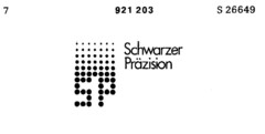 Schwarzer Präzision