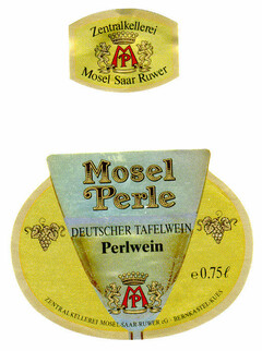 Mosel Perle DEUTSCHER TAFELWEIN Perlwein