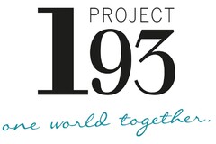 PROJECT 193 one world togehter.