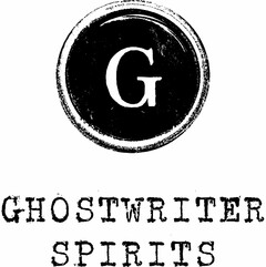 G GHOSTWRITER SPIRITS