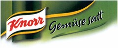 Knorr Gemüse satt