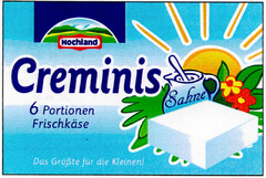 Creminis 6 Portionen Frischkäse