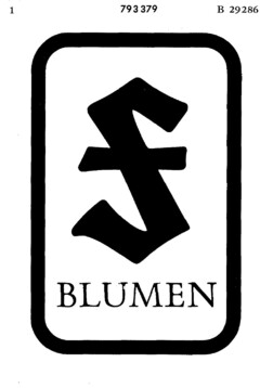 F BLUMEN