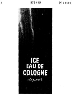 ICE EAU DE COLOGNE depper VALDELIS