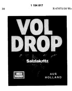 VOL DROP Salzlakritz RED BAND