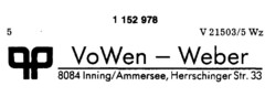 VoWen - Weber 8084 Inning/Ammersee, Herrschinger Str. 33