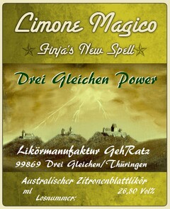 Limone Magico Finja's New Spell Drei Gleichen Power Likörmanufaktur GehRatz