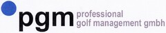 pgm professional golf management gmbh